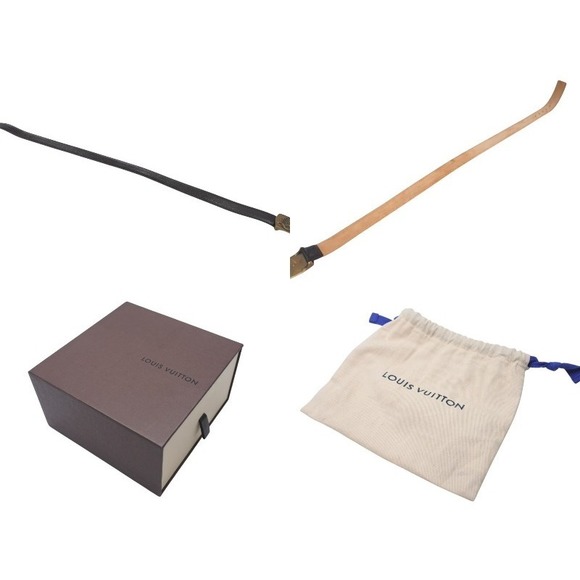 Louis Vuitton Belt Utah Ecusson Brown Shield Emblem - Picture 8 of 8